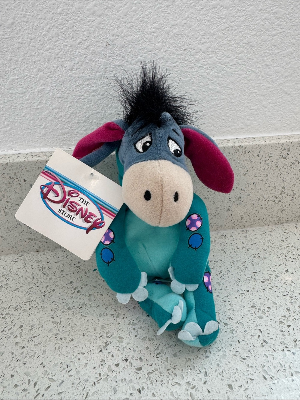 Collectible Vintage Disney Store Dinosaur Eeyore Plush - Disney